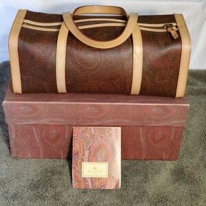 ETRO Rectangular Papillion. Box & Cards Included.